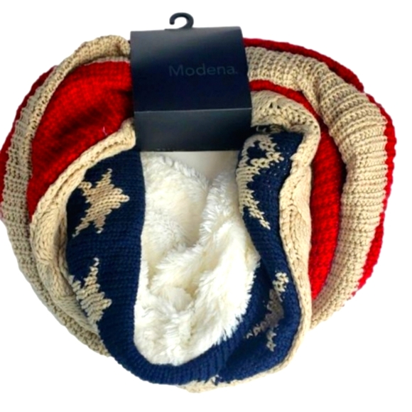 MODENA PATRIOTIC WRAP SCARF - Picture 3 of 8